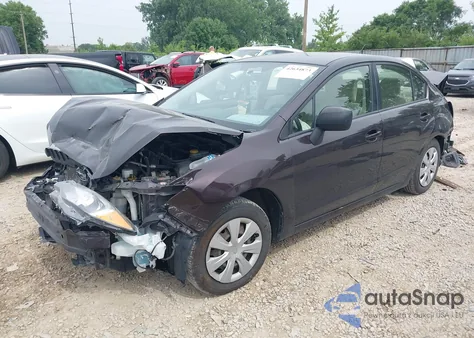 2013 Subaru Impreza 2.0I из США, поврежденный, VIN JF1GJAA63DH019515